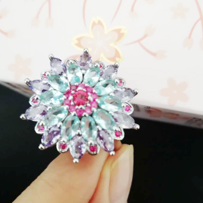 Flower Full Ring S00 - Women - Fashion Jewelry